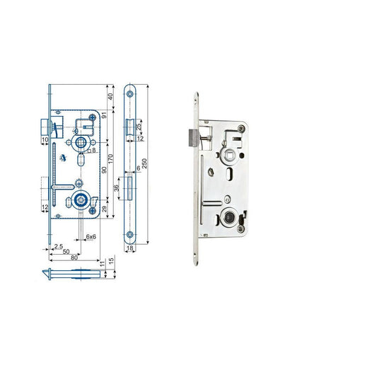 HOBES 547 C P-L 80/50/90 na WC