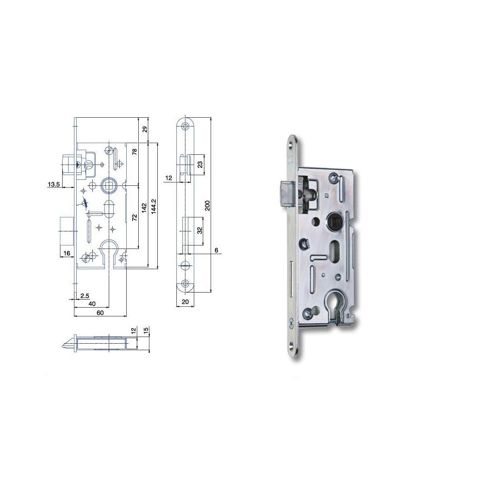 HOBES K 105 P-L 60/40/72