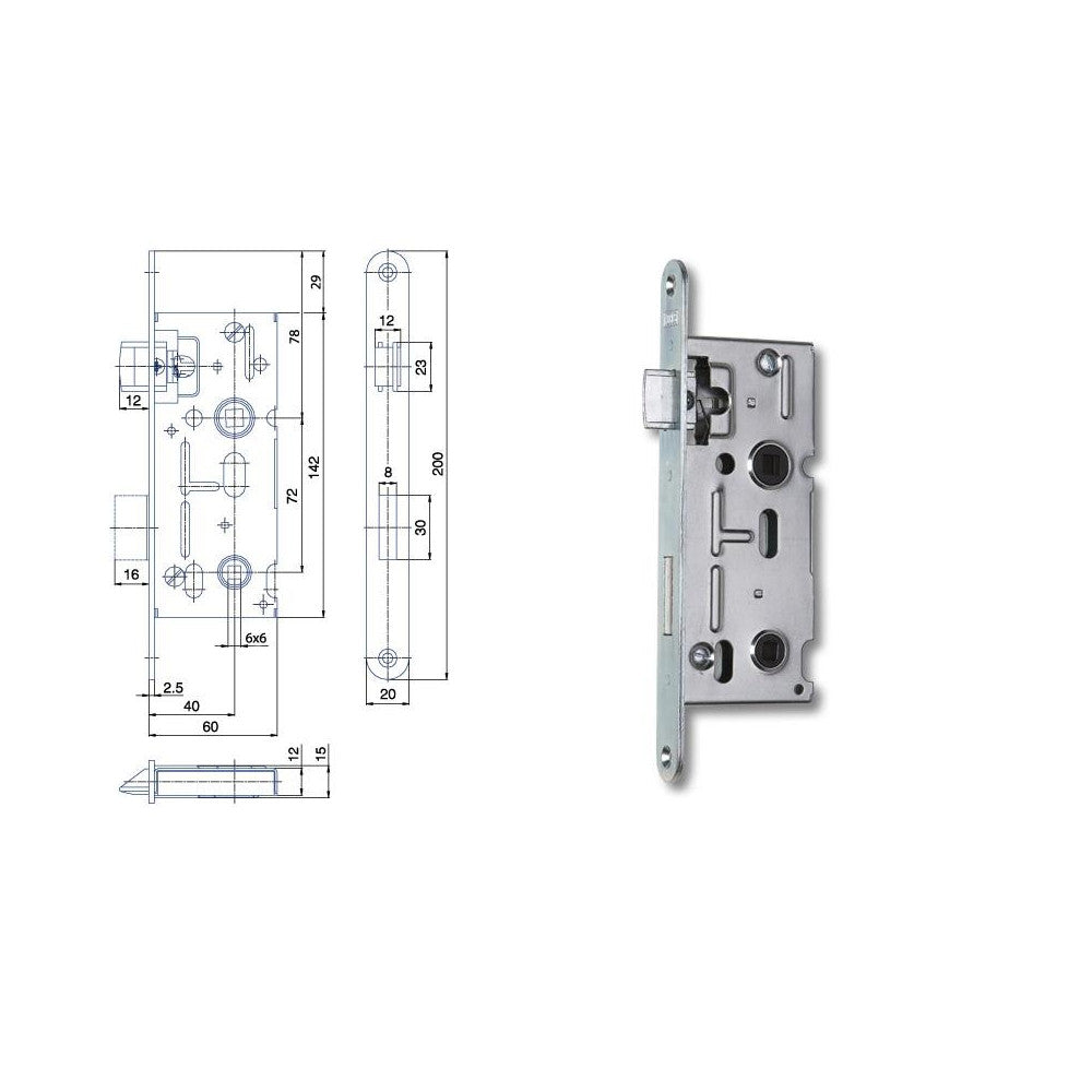 HOBES K 111 C P-L 60/40/72 WC