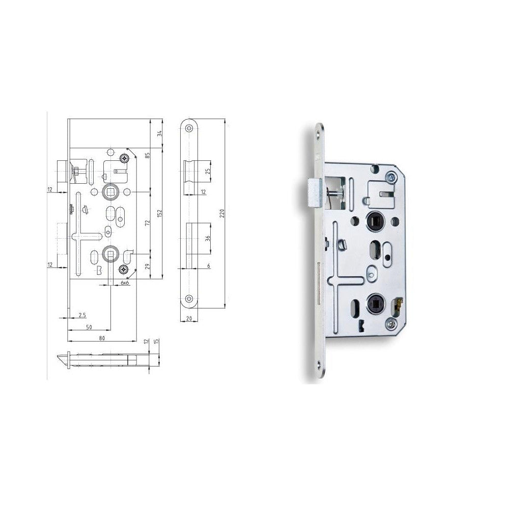 HOBES K 135 C P-L 80/50/72 WC