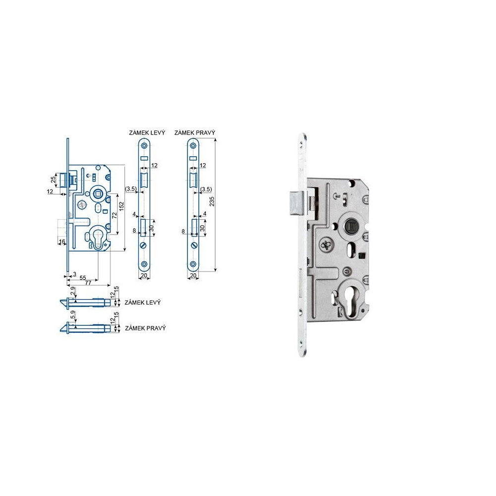 HOBES K 321 77/55/72 - L