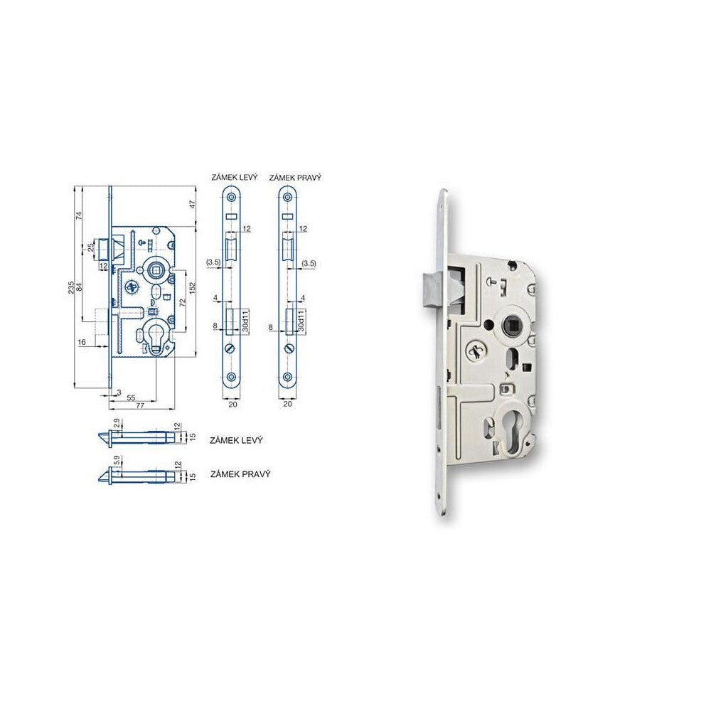 HOBES K 331 77/55/72 - P