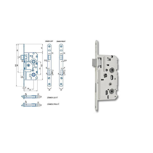 HOBES K 332 77/55/72 WC - P