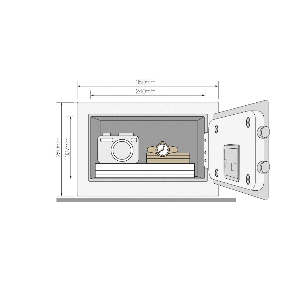 YALE Maximum Security Motorised Safe Home YSEM/250/EG1